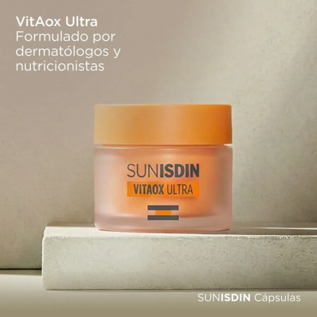 ISDIN SUNISDIN DUPLO CAPSULAS VITAOX ULTRA PREPARADOR SOLAR 2 X 30 CAPSULAS