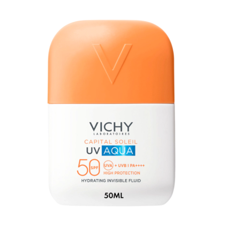 VICHY CAPITAL SOLEIL UV AQUA FLUIDO HIDRATANTE INVISIBLE FACIAL 50 ML