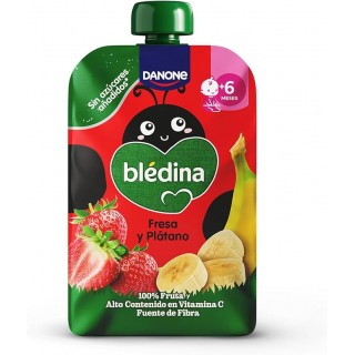 BLEDINA POUCH FRESA Y PLATANO 1 POUCH 100 G