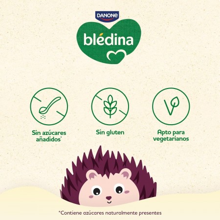 DANONE BLEDINA POUCH DE YOGUR FRUTOS ROJOS, MANZANA Y PLATANO 100 G