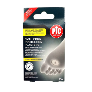 PIC PARCHES OVALADOS PARA CALLOS Y DUREZAS 9 PARCHES