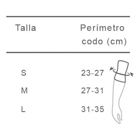 PRIM AQTIVO SKIN CODERA ELASTICA CON REFUERZO TALLA L