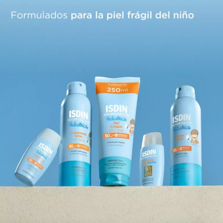 ISDIN FOTOPROTECTOR DUPLO FAMILIAR: GELCREMA FPS50 ADULTO 250 ML + PEDIATRIC FPS50 GELCREMA 250ML