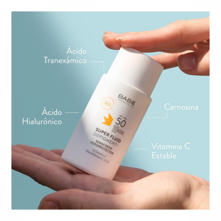 BABE SUPER FLUID DEPIGMENT+ FOTOPROTECTOR SPF50 FLUIDO 50 ML