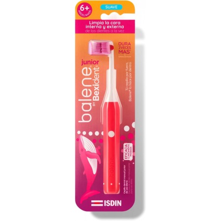 BEXIDENT CEPILLO DENTAL BALENE JUNIOR +6 AÑOS SUAVE COLOR FUCSIA