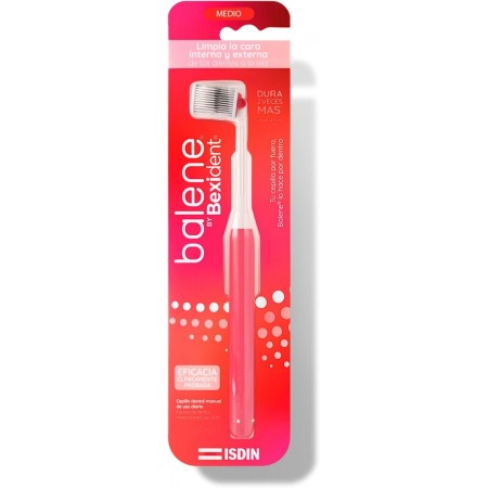 BEXIDENT CEPILLO DENTAL BALENE ADULTO SUAVE COLOR ROJO CORAL