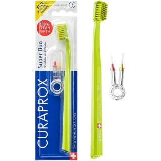 CURAPROX SUPERDUO CEPILLO SUAVE CS 5460 + CEPILLO INTERDENTAL CPS PRIME