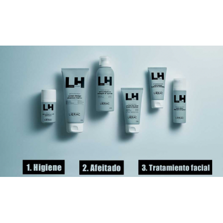 LIERAC HOMME PACK GEL FACIAL HIDRATANTE ENERGIZANTE 50ML + REGALO GEL DE DUCHA 200ML