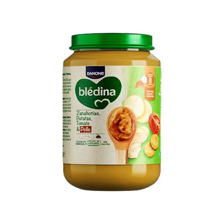 DANONE BLEDINA TARRITO DE ZANAHORIA, TOMATE, PATATAS & POLLO 200 G