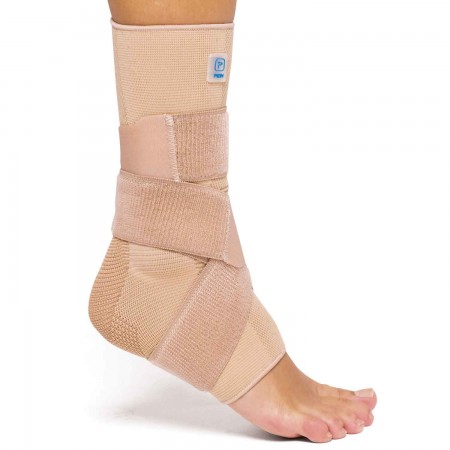 PRIM AQTIVO SKIN TOBILLERA ELASTICA CON ALMOHADILLAS MALEOLARES Y VENDAJE EN 8 TALLA M