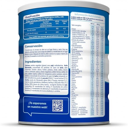 NUTRIBEN CONTINUACION PRO ALFA 2 800 G