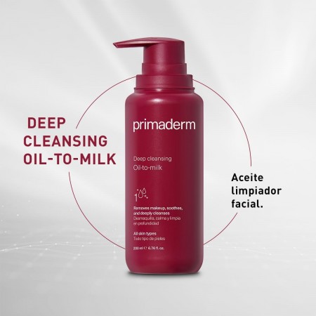 PRIMADERM DEEP CLEANSING OIL TO MILK ACEITE LIMPIADOR 200 ML