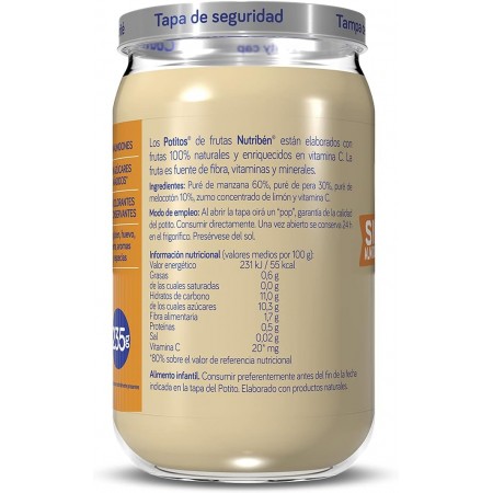 NUTRIBEN POTITOS FRUTAS VARIADAS 235 G