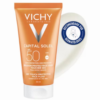 VICHY CAPITAL SOLEIL SPF50+ EMULSION TOQUE SECO 50 ML