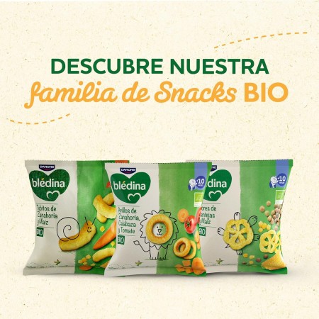 DANONE BLEDINA BIO SNACK FLORES DE LENTEJAS Y MAIZ 20 G