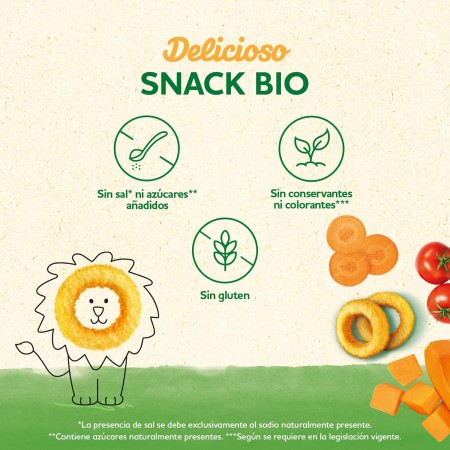 DANONE BLEDINA BIO SNACK FLORES DE LENTEJAS Y MAIZ 20 G