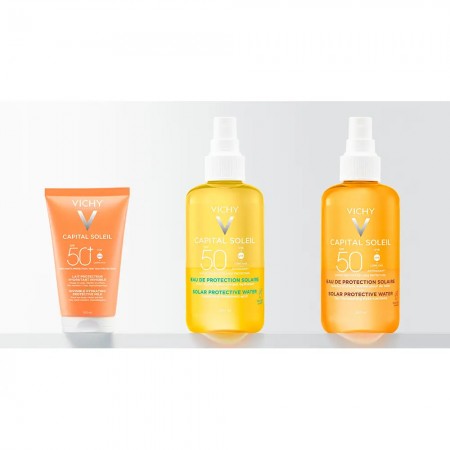 VICHY CAPITAL SOLEIL PROTECTOR FAMILIAR SPF50 LECHE HIDRATANTE INVISIBLE 150 ML