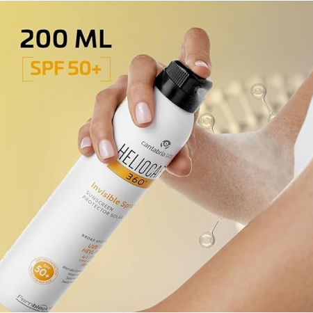 HELIOCARE 360º DUPLO 2º UD 40% PROTECTOR SPF50 SOLAR INVISIBLE SPRAY 2 X 200ML