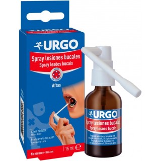 URGO SPRAY  AFTAS LESIONES BUCALES 15 ML