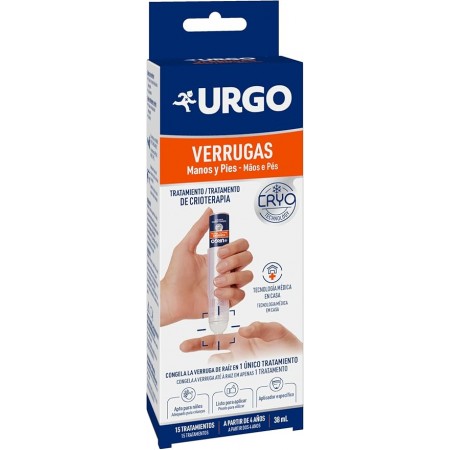 URGO VERRUGAS MANOS Y PIEL TRATAMIENDO DE CRIOTERAPIA 20 ML