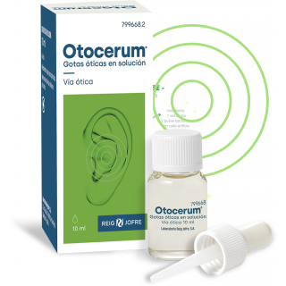OTOCERUM GOTAS OTICAS SOLUCION 10 ML