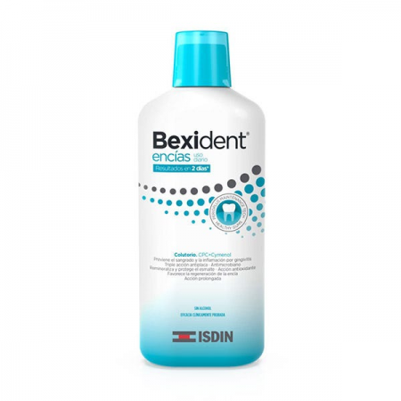 BEXIDENT ENCIAS DUPLO COLUTORIO DE USO DIARIO 20% GRATIS 2X500ML
