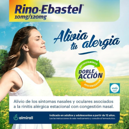 RINO EBASTEL 10/120 MG 7 CAPSULAS DE LIBERACION MODIFICADA