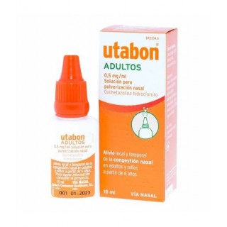 UTABON ADULTOS 0.5 MG/ML SOLUCIÓN PARA PULVERIZACION NASAL 15 ML