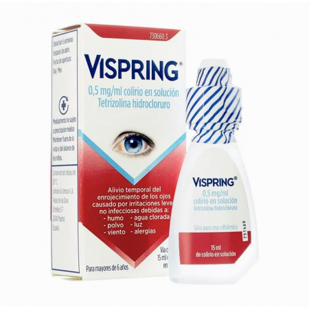 VISPRING 0,5 MG/ML COLIRIO EN SOLUCION OFTALMICA 15 ML