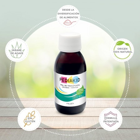 PEDIAKID NAUSIAS MAL TRANSPORTE JARABE 125 ML