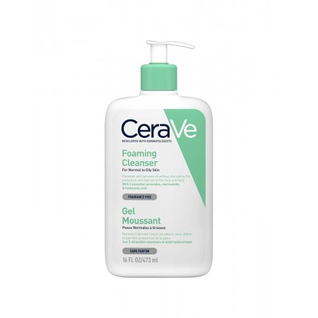 CERAVE GEL LIMPIADOR CREMA ESPUMOSA 473 ML
