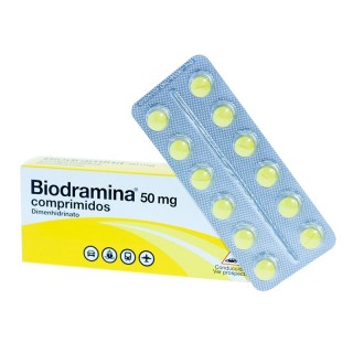 BIODRAMINA 50 MG 12 COMPRIMIDOS