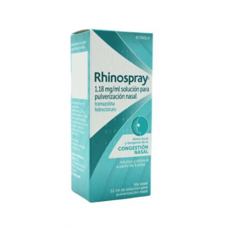 RHINOSPRAY 1.18 MG/ML NEBULIZADOR NASAL 12 ML