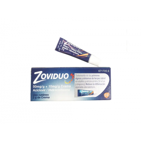 ZOVIDUO 50MG/10MG ACICLOVIR CREMA 2G