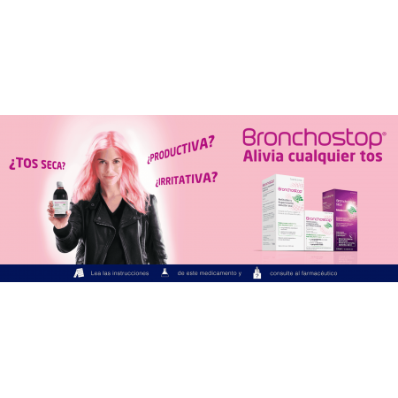 BRONCHOSTOP ANTITUSIVO Y EXPECTORANTE SOLUCION ORAL 200 ML