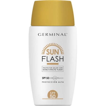GERMINAL SUN FLASH SPF 50+ PROTECTOR SOLAR DOBLE EFECTO FLASH 50 ML