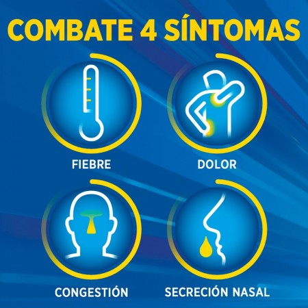 TERMALGIN GRIPE 650/4/10 MG 10 SOBRES GRANULADO SOLUCION ORAL