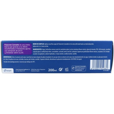 FISIOCREM CANNABIS CBD CREMA 200 ML