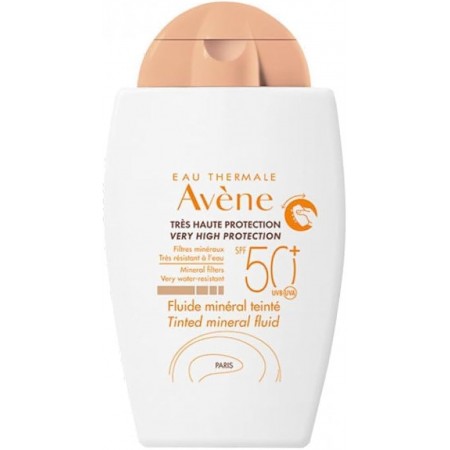 AVENE FLUIDO MINERAL FISICO SPF50+ CON COLOR 40ML