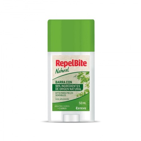 REPELBITE NATURAL REPENTE DE INSECTOS EN BARRA 50 ML