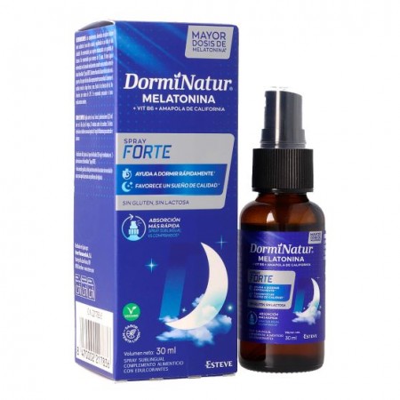 DORMINATUR MELATONINA FORTE SABOR MENTA LIMON SPRAY 30 ML