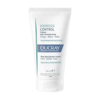DUCRAY HIDROSIS CONTROL DESO ANTITRANSPIRANTE CARA MANOS Y PIES CREMA 50 ML