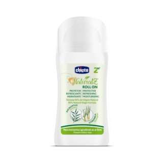 CHICCO NATURALZ ROLL-ON REFRESCANTE Y PROTECTOR +2 MESES 60 ML