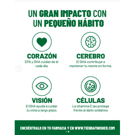 FINISHER OMEGA-3 60 CAPSULAS