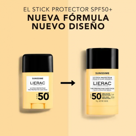 LIERAC SUNISSIME STICK PROTECTOR SOLAR DE OJOS & ZONAS SENSIBLES SPF50+ 10 G
