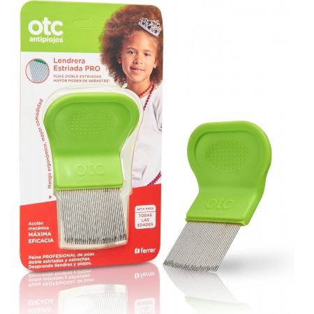 OTC ANTIPIOJOS LENDRERA ESTRIADA PROFESIONAL 1 PEINE