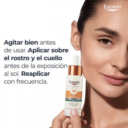 EUCERIN SUN PROTECTION OIL CONTROL SPF50+ DRY TOUCH UV SERUM 30 ML