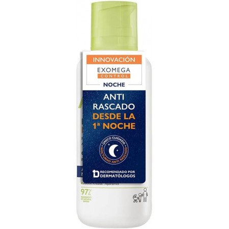 A-DERMA EXOMEGA CREMA NOCHE REPARADORA Y EMOLIENTE 400 ML