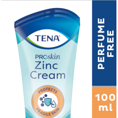 TENA PROSKIN ZINC CREAM SIN PERFUME CREMA 100 ML