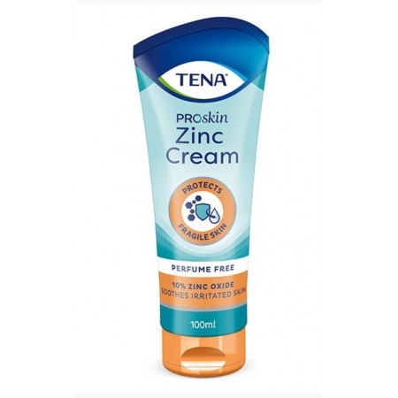 TENA PROSKIN ZINC CREAM SIN PERFUME CREMA 100 ML